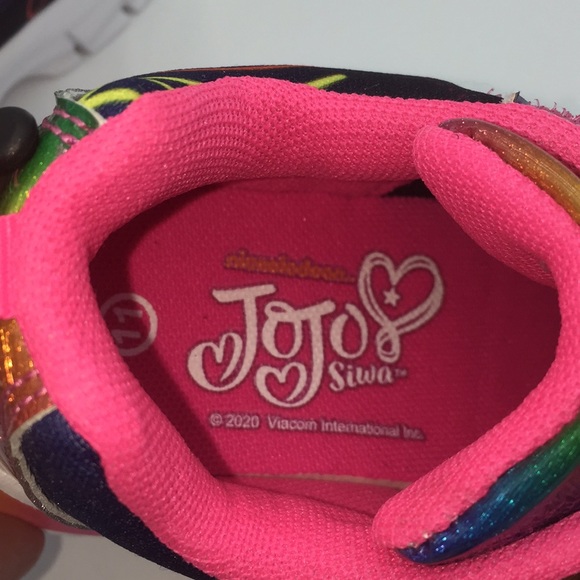 Nickelodeon JoJo Siwa Girls Athletic Sneakers Running Shoes Size 11 - Picture 10 of 15